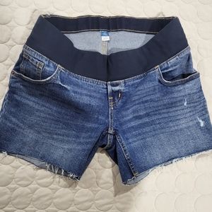 Maternity Old Navy Jean Shorts